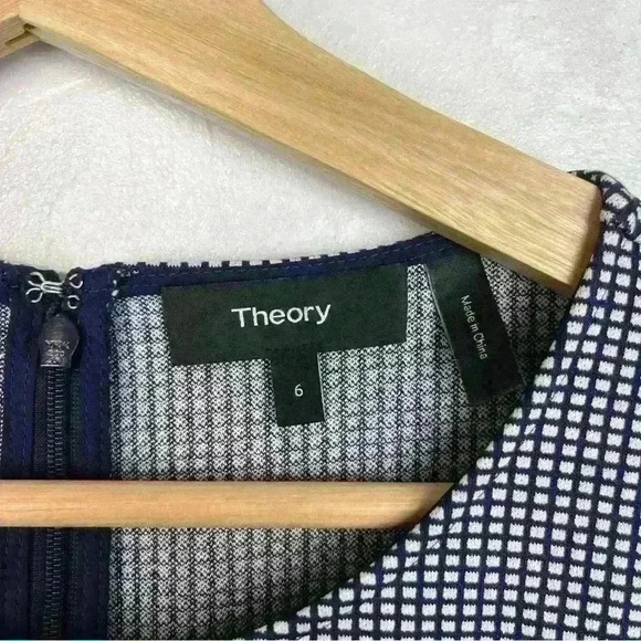 Theory Albita Checkered Dress - Picture 6 of 11